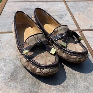 Genuine COACH flats